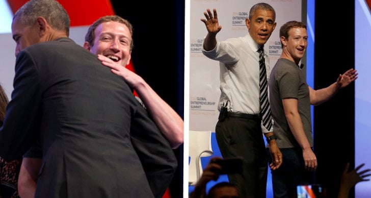Hackare, Mark Zuckerberg, Barack Obama